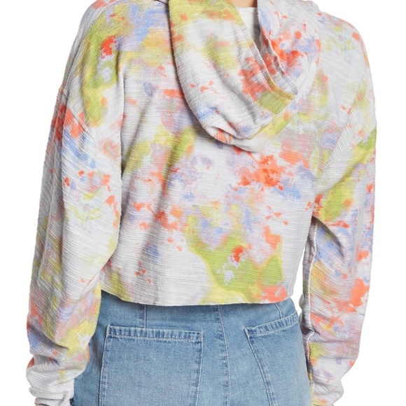 Free People Thinkin' About You Crop Hoodie - Picture 2 of 4